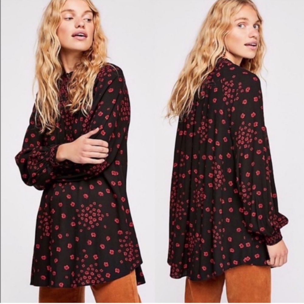 Free People Flowers in Her Hair Top